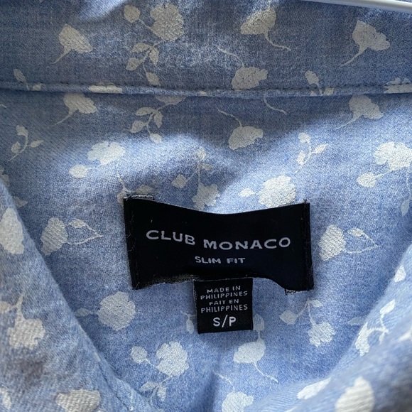 MENS Club Monaco Slim Fit Button Down - Picture 4 of 4